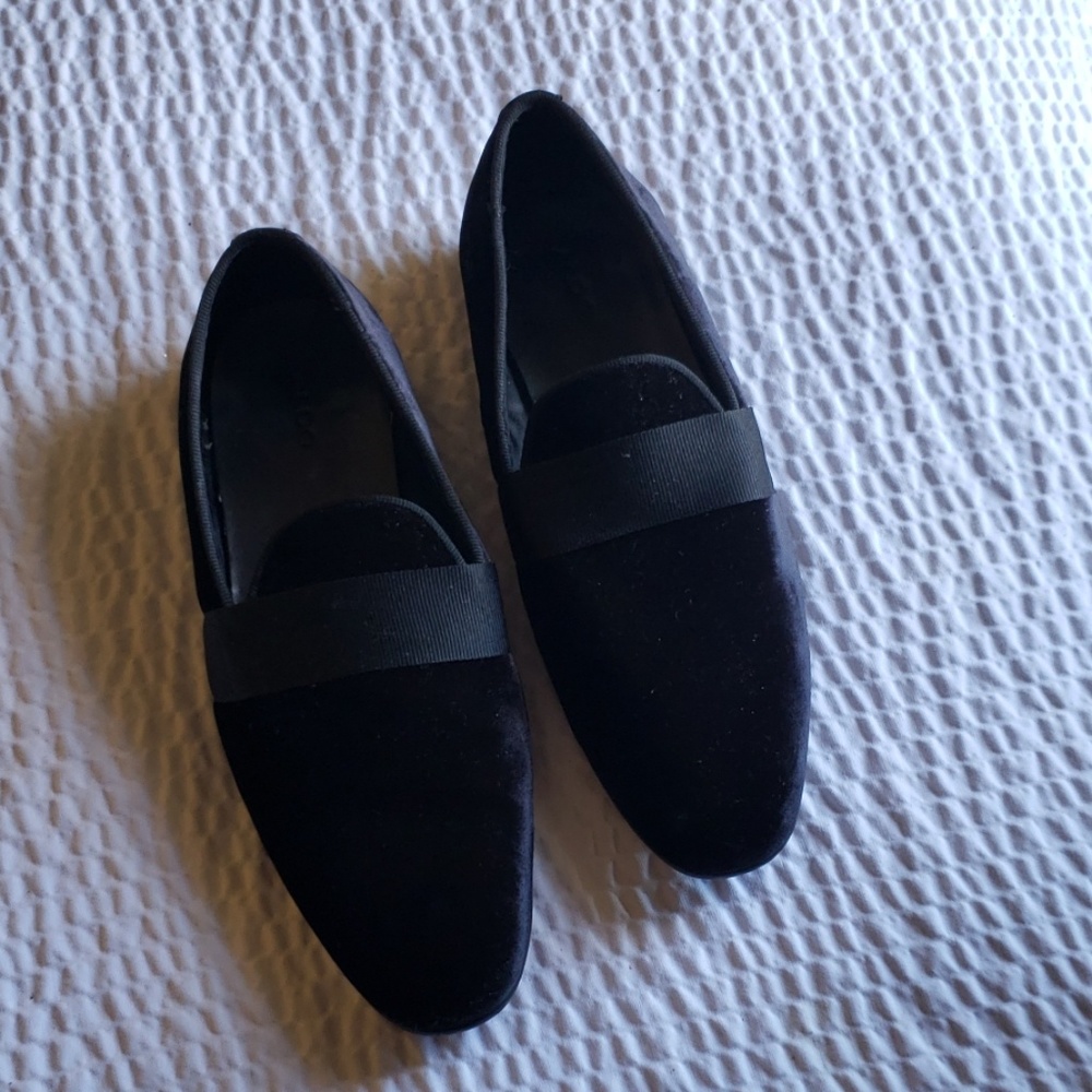 Black Velvet ALDO dress shoes Size 11 Men